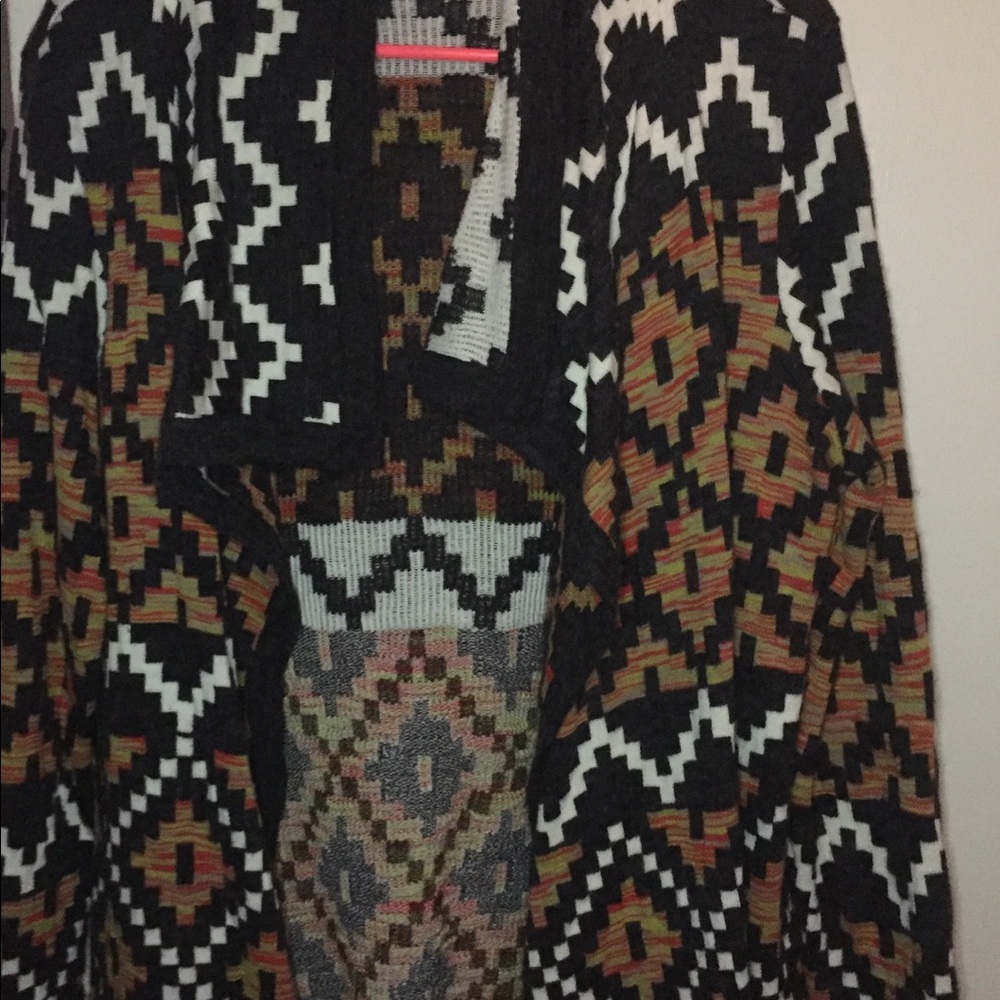Bass waterfall style cardigan